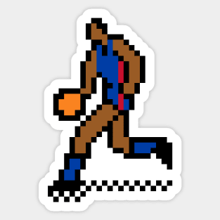 8-Bit Basketball - Kansas Sticker